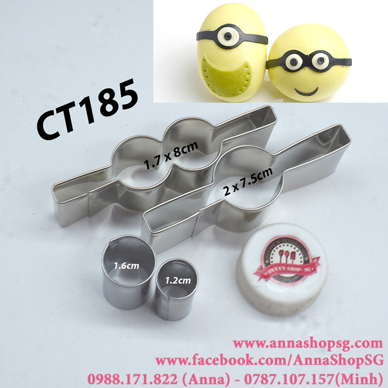 SET CUTTER MẮT MINION CT185