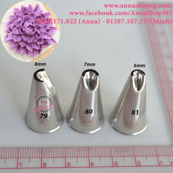 ĐUI (ĐUÔI) CÚC HÀN QUỐC 79, 80, 81 (1 CÁI)