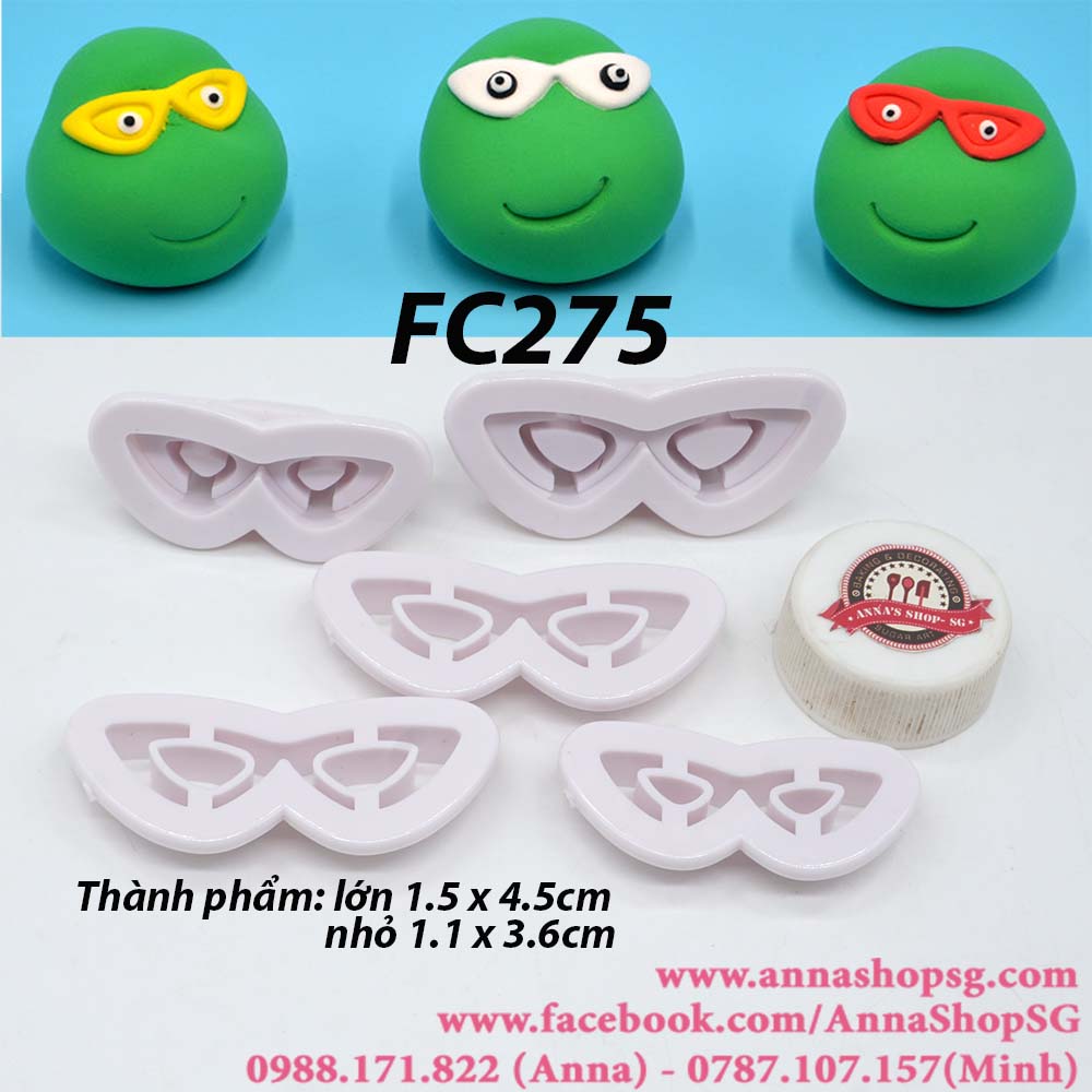 FC275 SET CUTTER MẮT NINJA RÙA