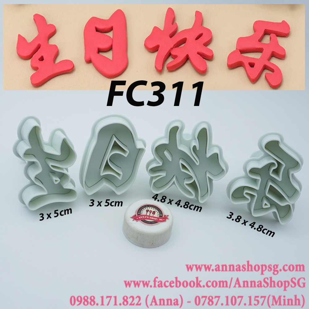 FC311 KHUÔN CẮT "SINH NHẬT VUI VẺ"
