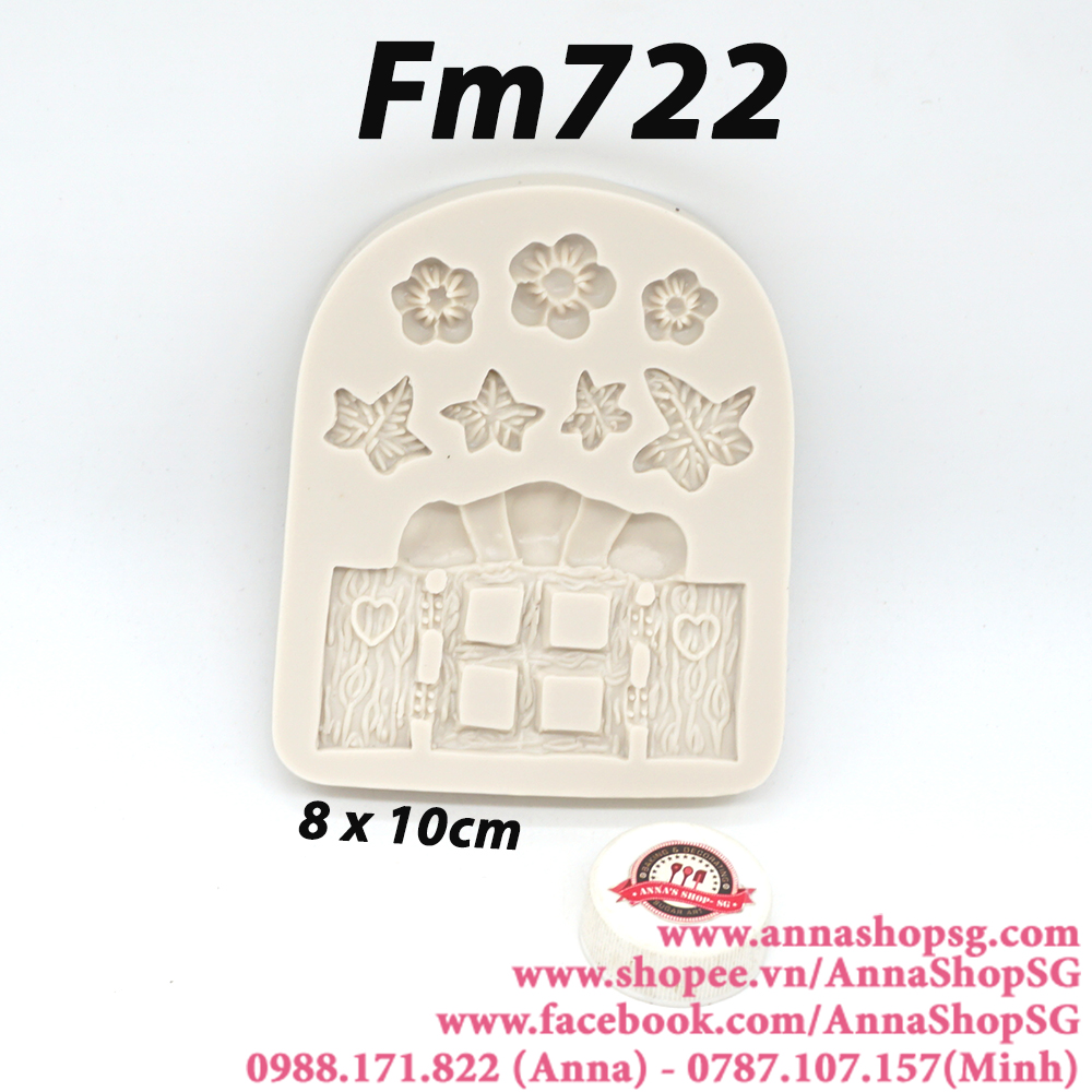 FM722 KHUÔN Ô CỬA và HOA