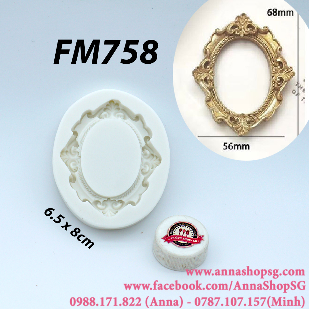 FM758 KHUÔN KHUNG VIỀN OVAL 3