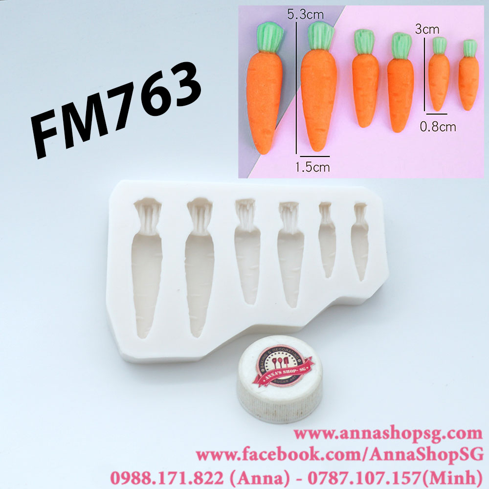 FM763 KHUÔN 6 CỦ CÀ RỐT