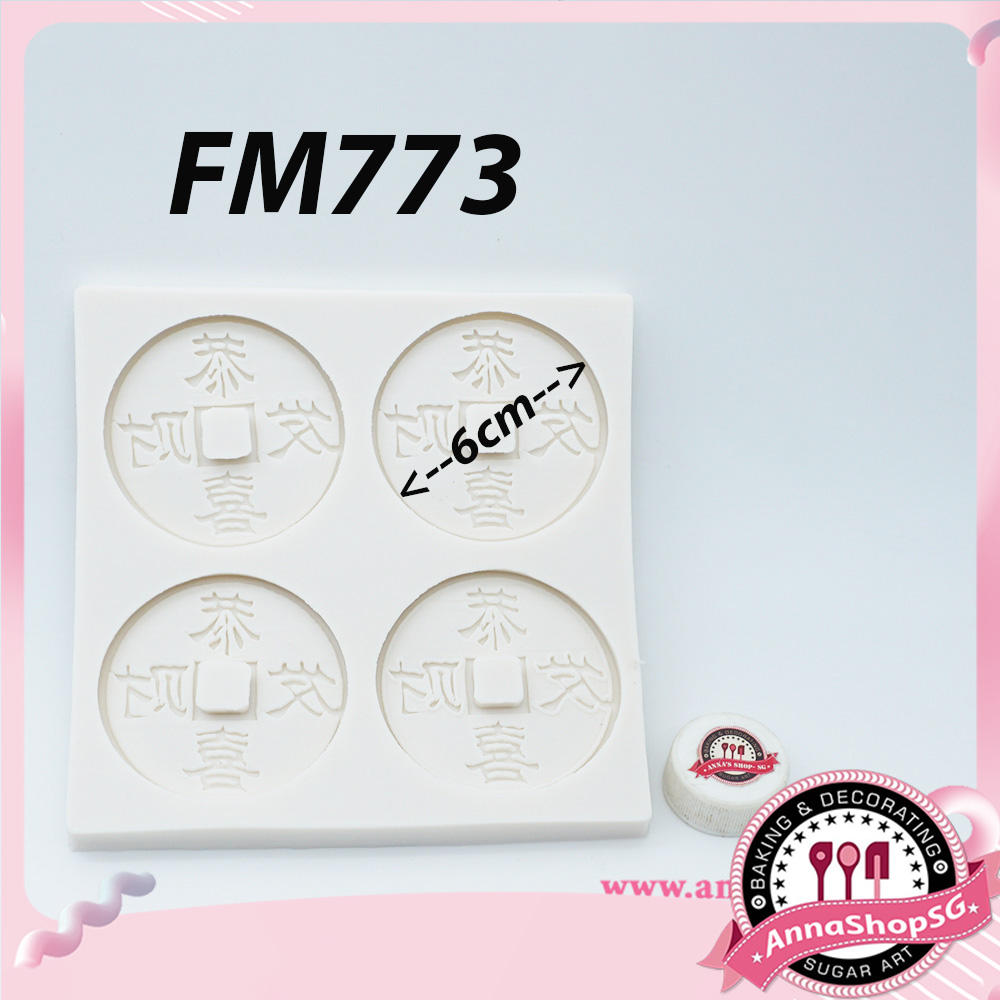 FM773 KHUÔN 4 ĐỒNG XU LỚN