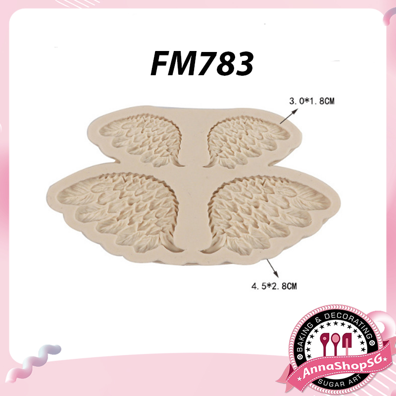FM783 KHUÔN SILICON 2 ĐÔI CÁNH MẪU 2