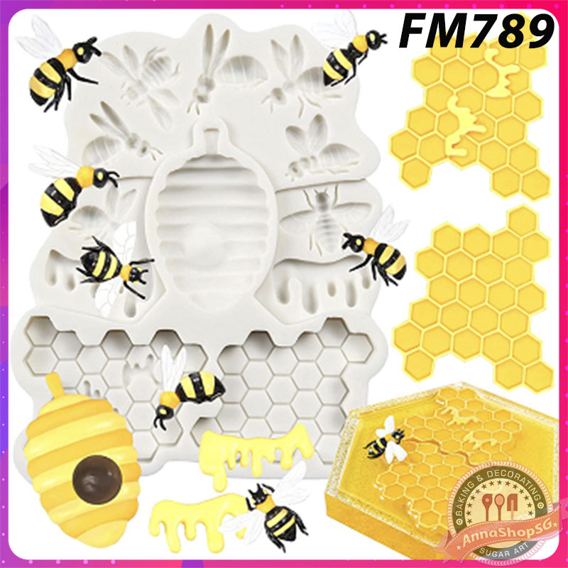 FM789 KHUÔN SILICON TỔ ONG