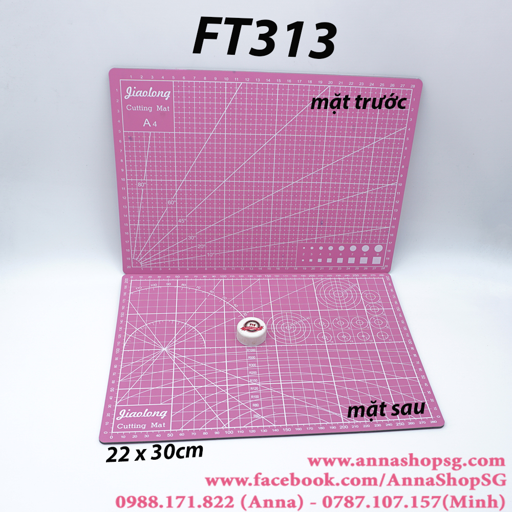 CUTTING MAT JIAOLONG MÀU HỒNG