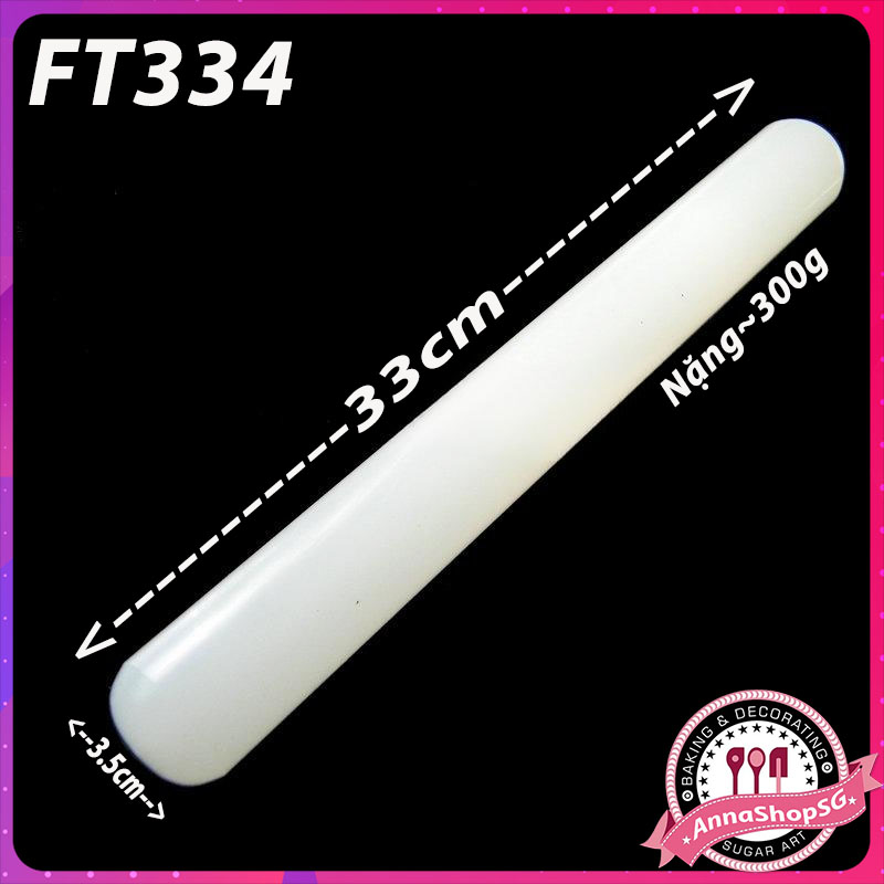 FT334 CÂY CÁN BỘT NHỰA ĐÚC 33cm