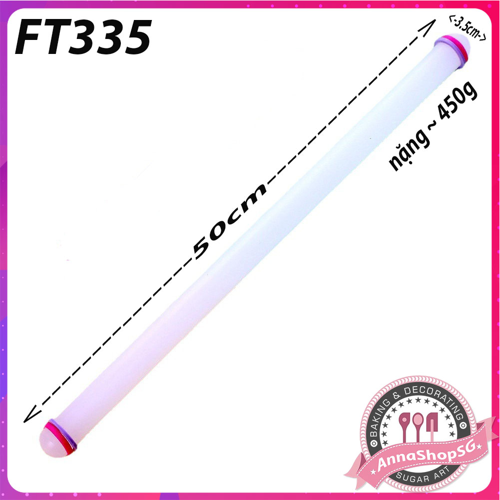 FT335 CÁN BỘT NHỰA ĐẶC 3.5x50cm