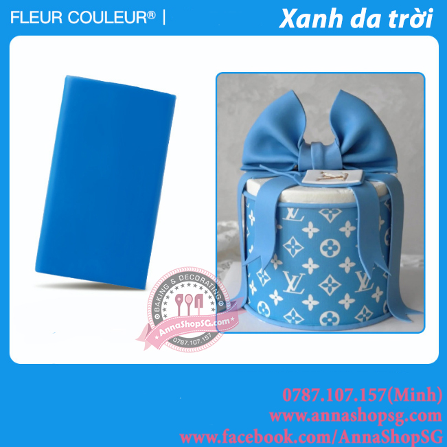 GUMPASTE FLEUR COULEUR NHIỀU MÀU (200g)