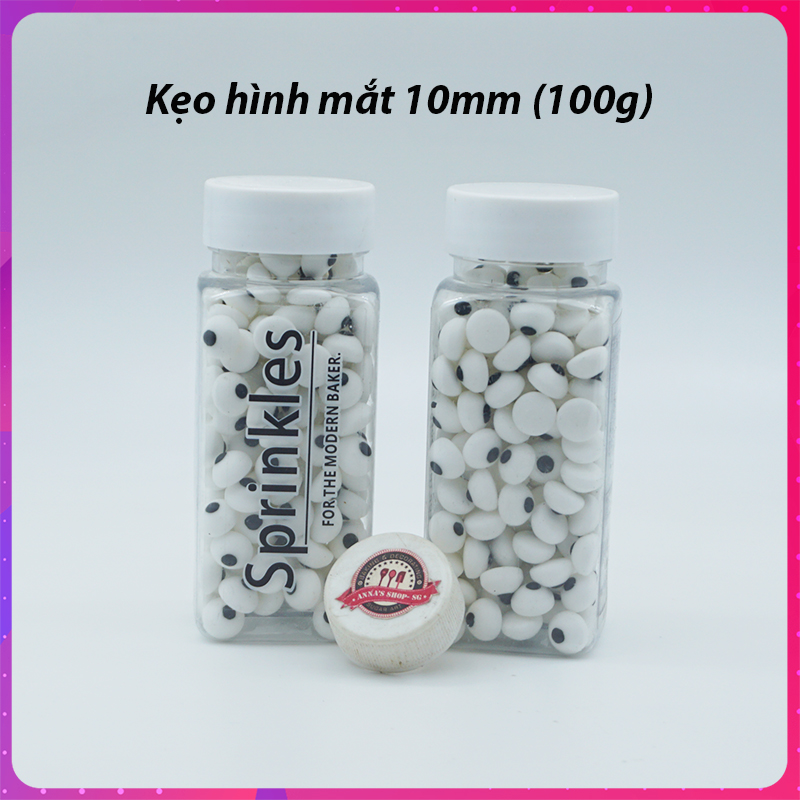 100g KẸO HÌNH MẮT SIZE NHỎ 10mm
