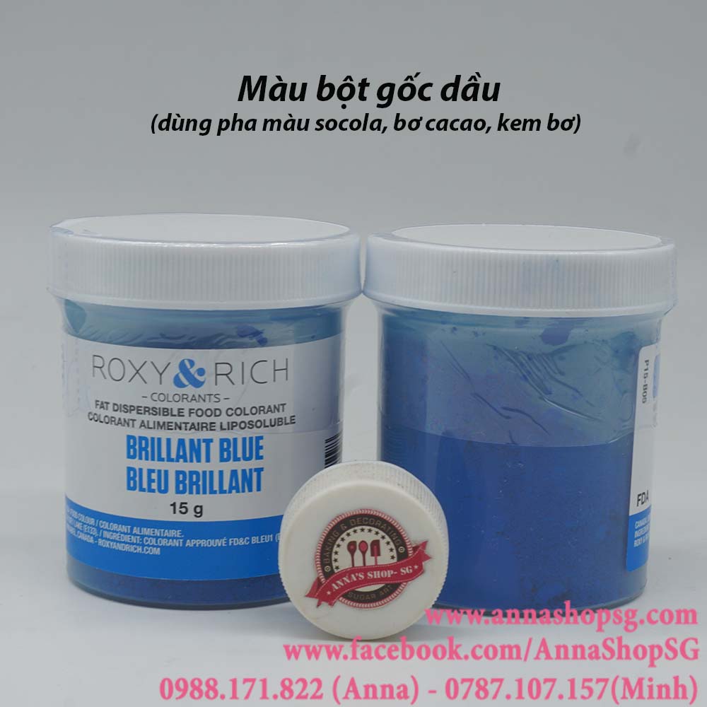 MÀU BỘT GỐC DẦU ROXY&RICH