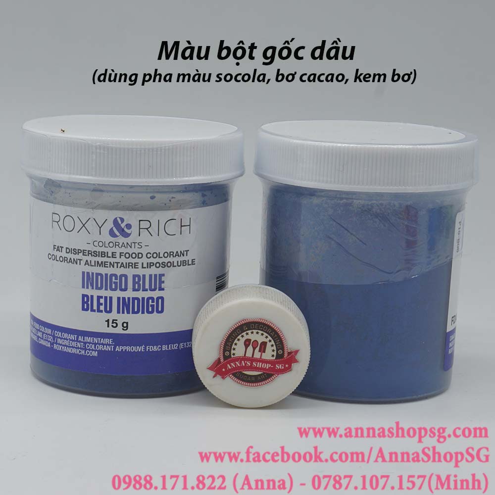 MÀU BỘT GỐC DẦU ROXY&RICH