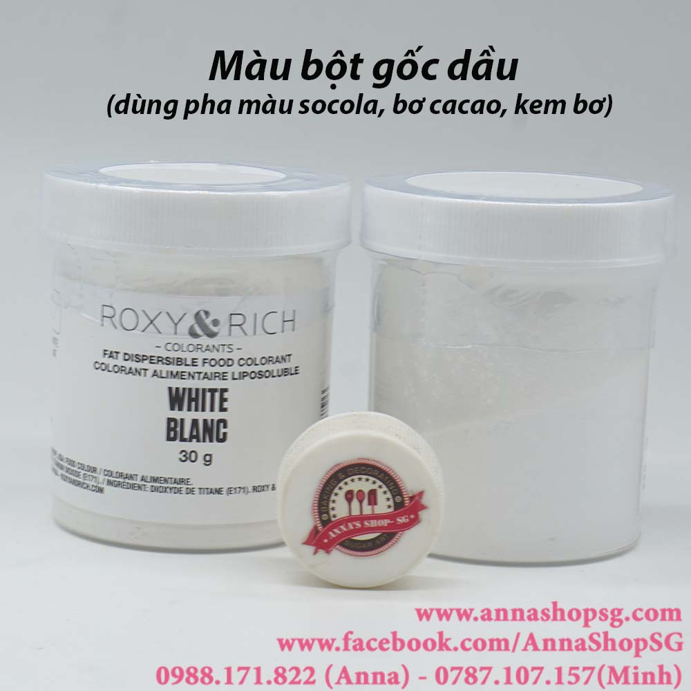 MÀU BỘT GỐC DẦU ROXY&RICH