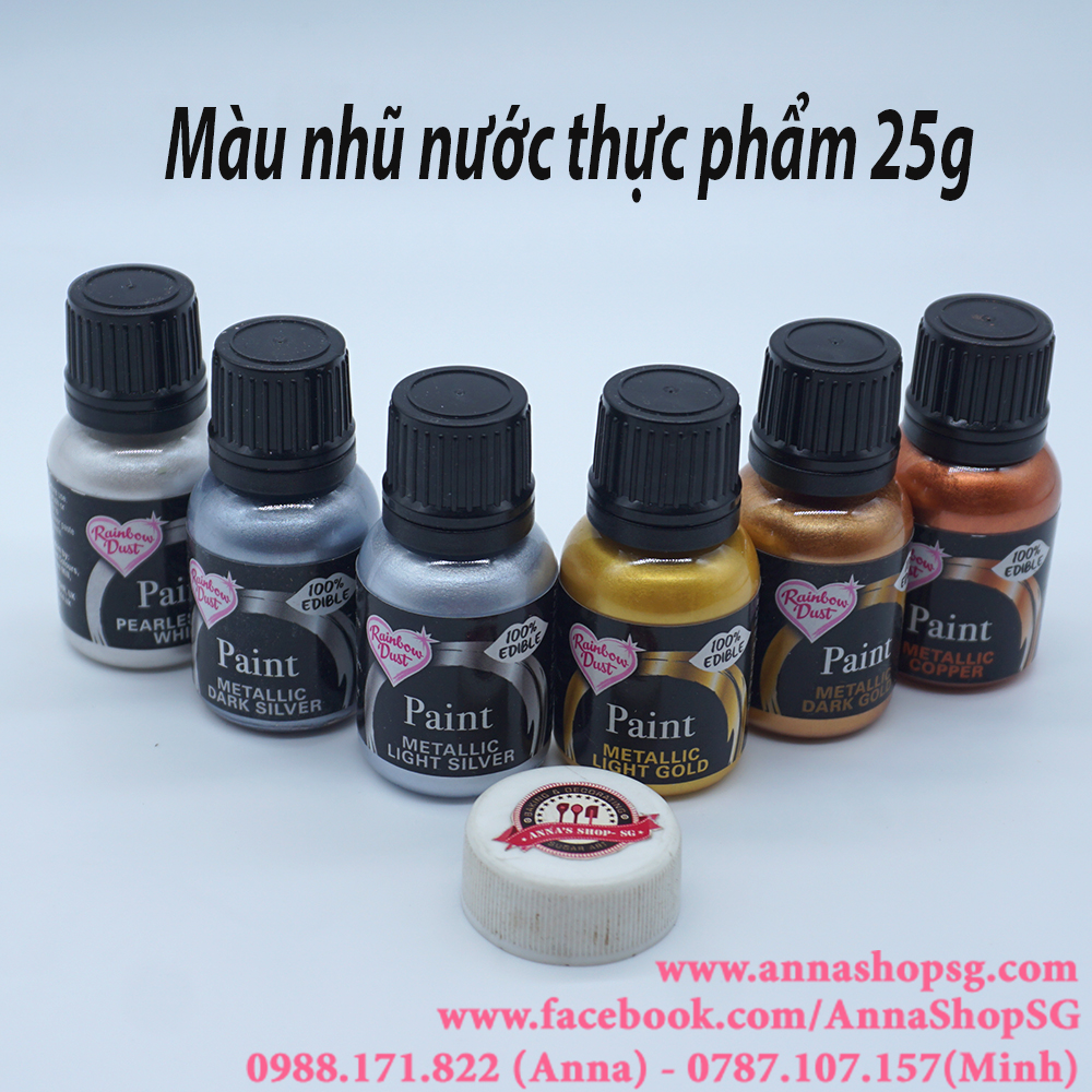 MÀU NHŨ NƯỚC THỰC PHẨM 25g