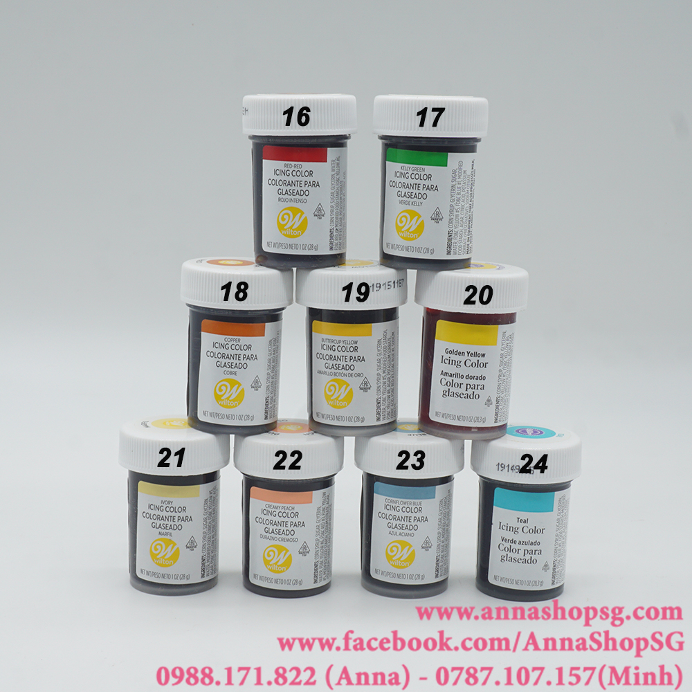MÀU WILTON PHIÊN BẢN QUỐC TẾ 28.3g