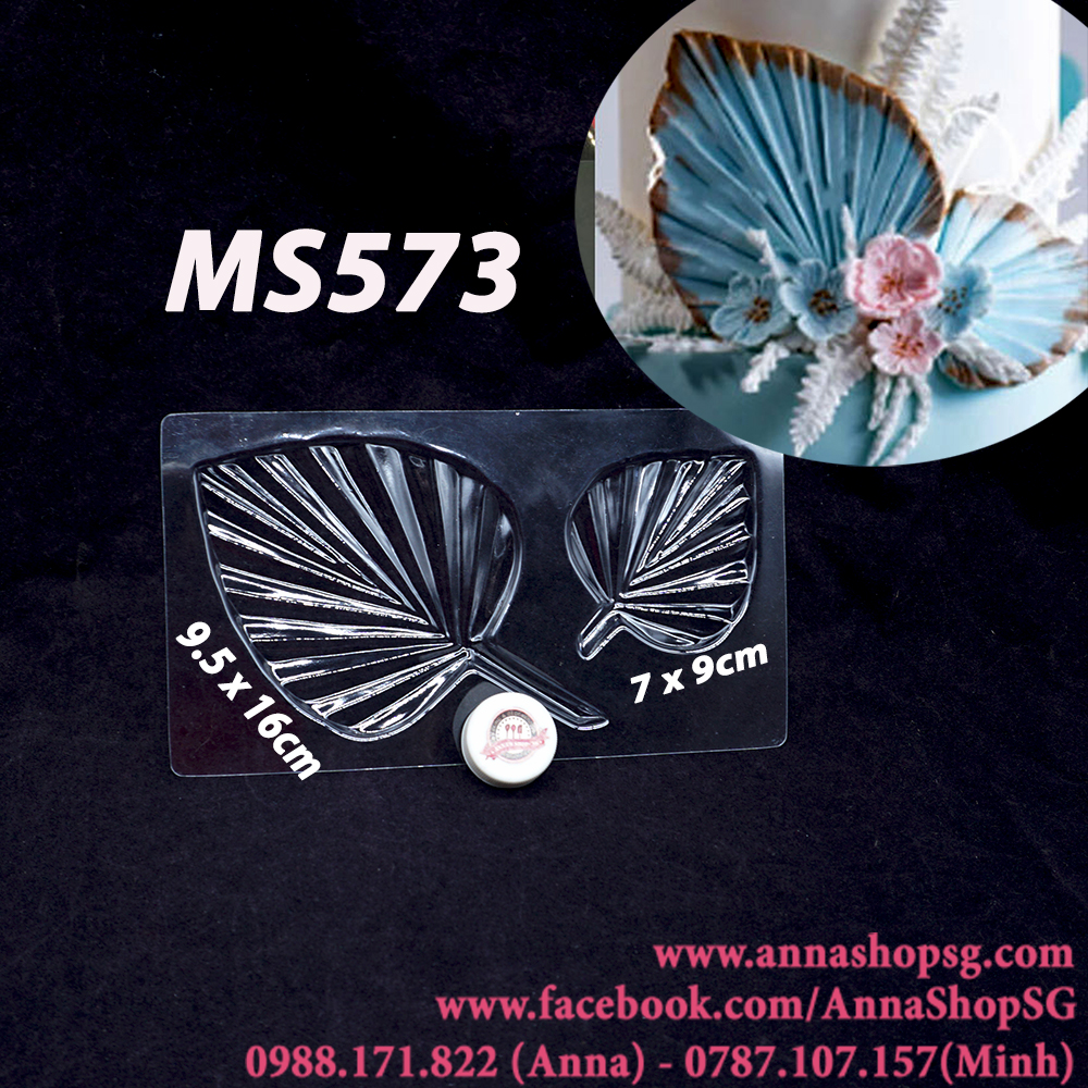 MS573 KHUÔN NHỰA LÁ QUẠT 2 SIZE