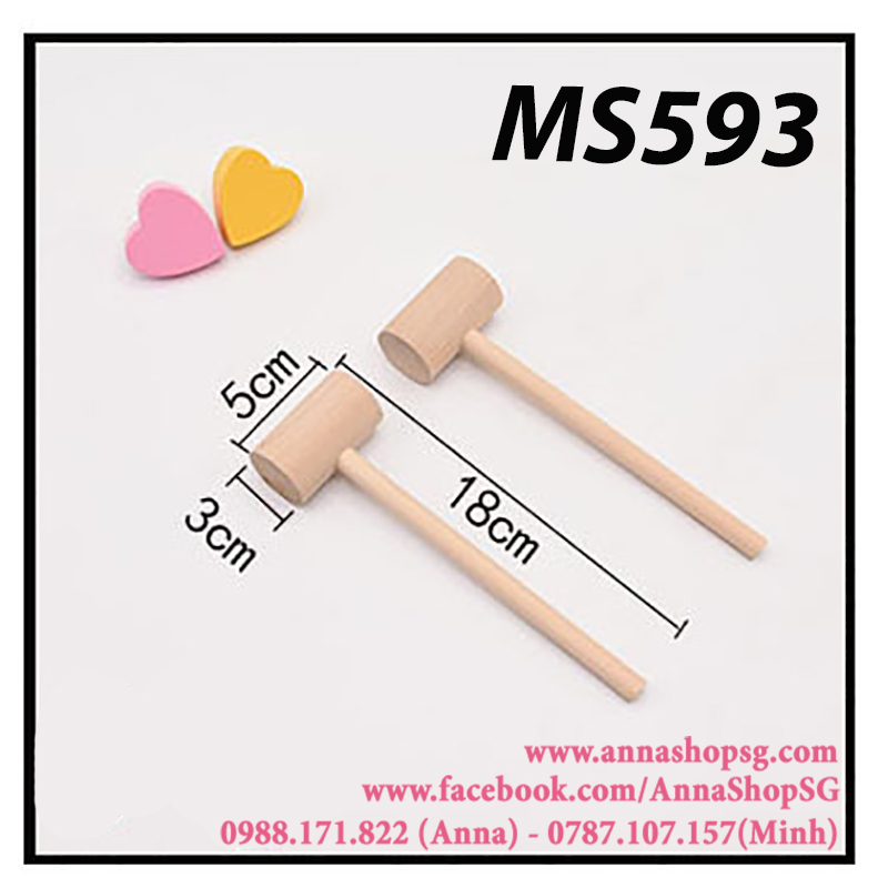 MS593 BÚA GỖ SIZE TRUNG MẪU 2
