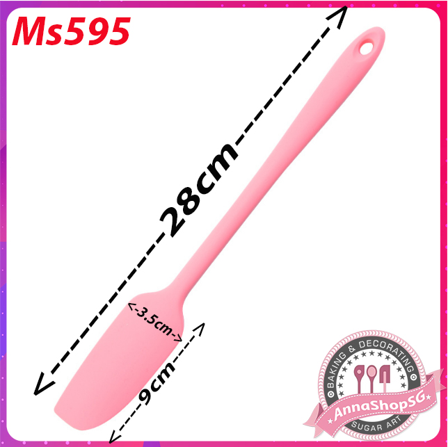 MS595 CÂY VÉT BỘT/ SPATULA ĐẦU DÀI