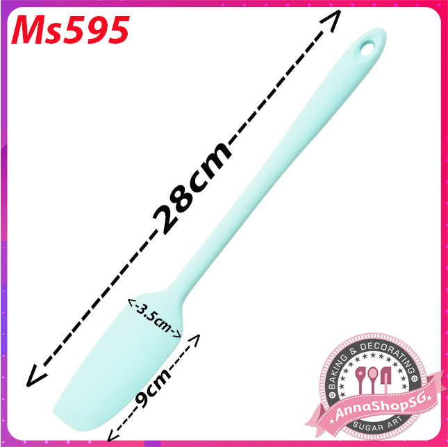 MS595 CÂY VÉT BỘT/ SPATULA ĐẦU DÀI