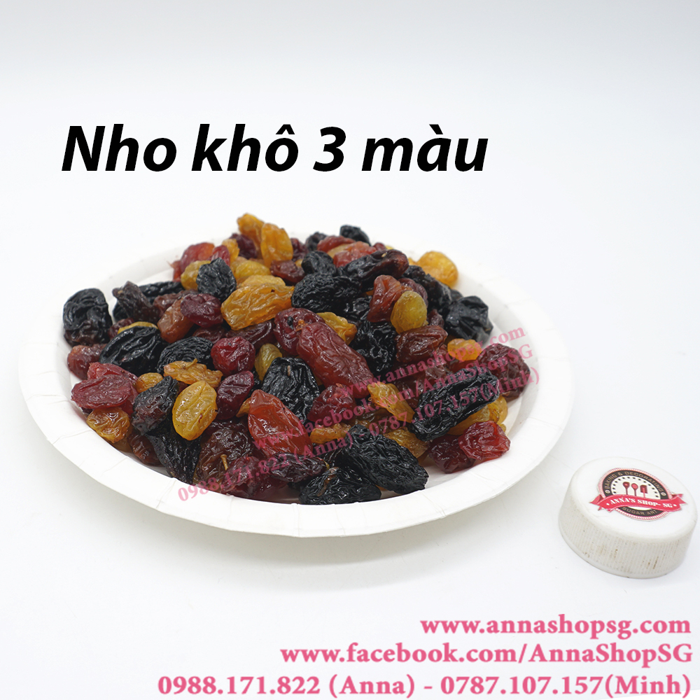 100g NHO KHÔ 3 MÀU