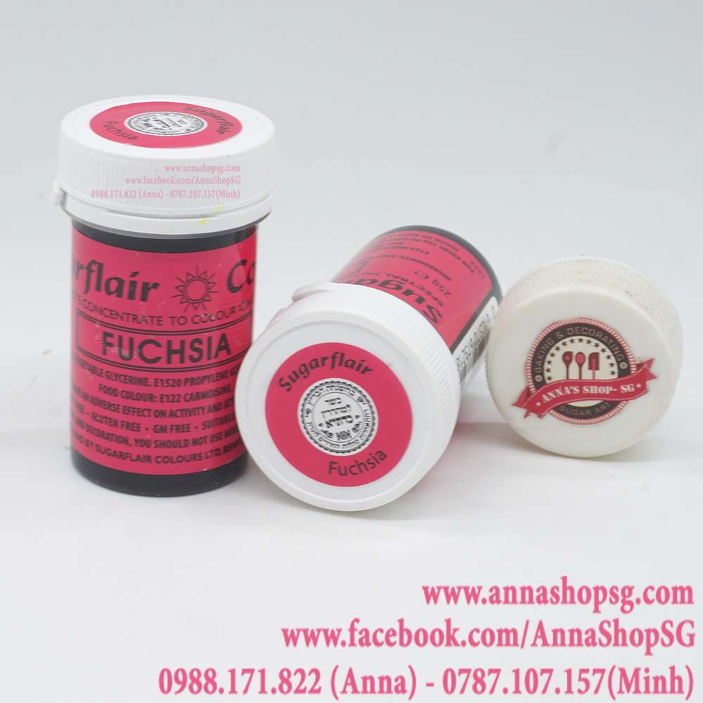 MÀU PASTE FUCHSIA 25G