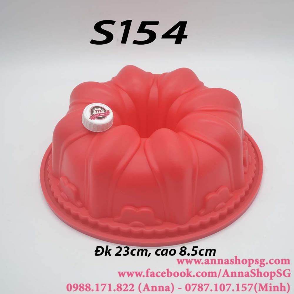 S154 KHUÔN SILICON TRÁI BÍ 23CM