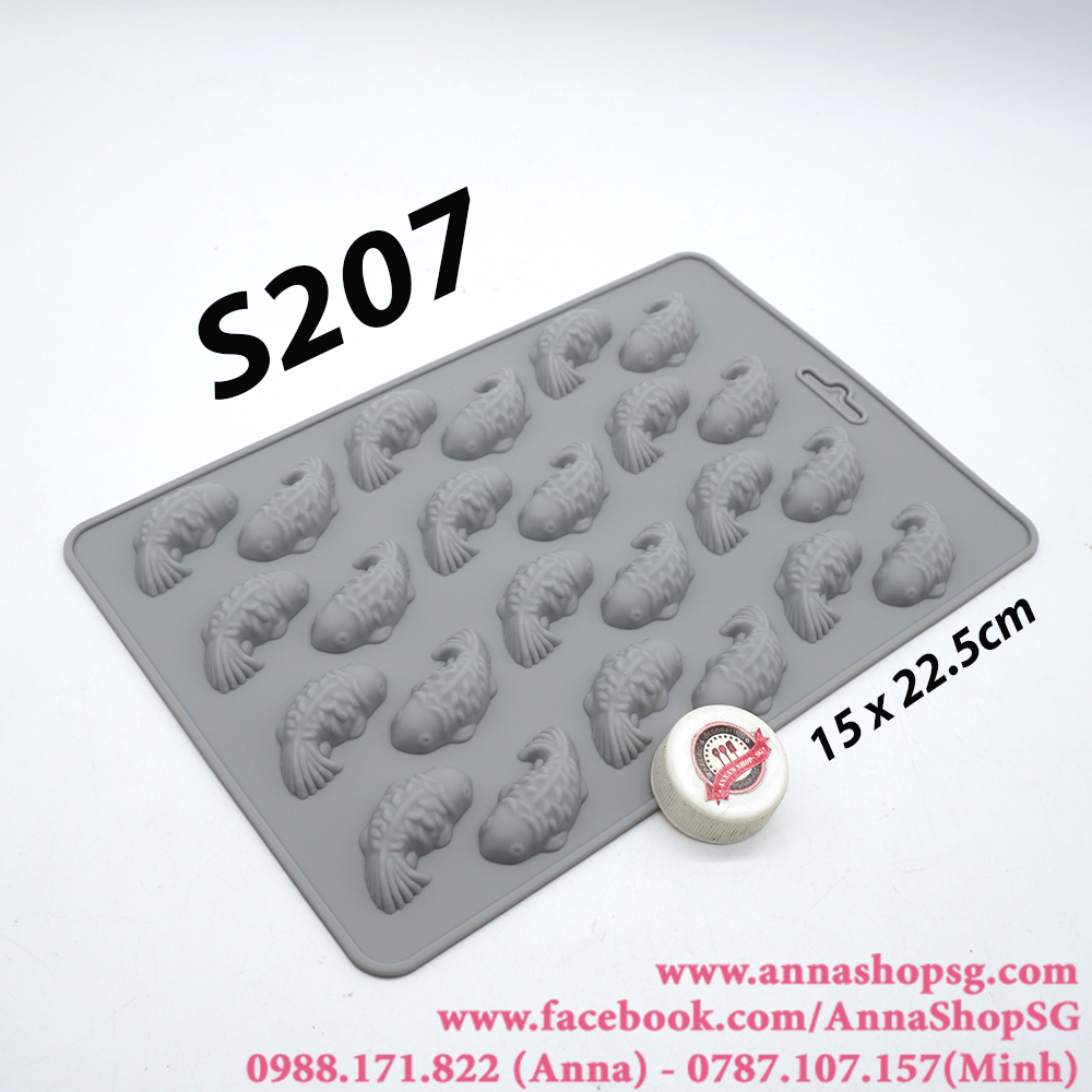 S207 KHUÔN 24 CÁ KOI NHỎ