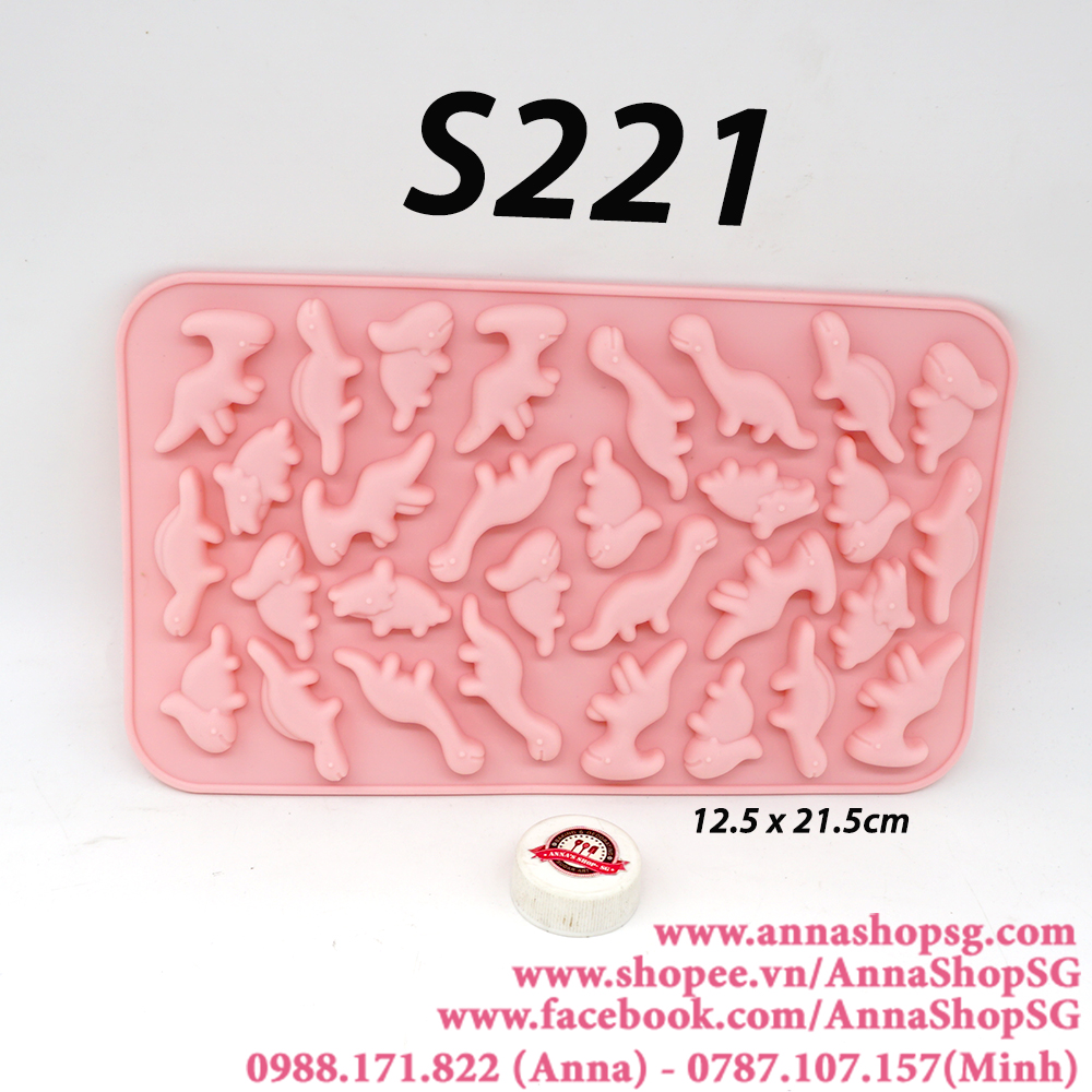 S221 KHUÔN KẸ DẺO KHỦNG LONG NHIỀU KIỂU