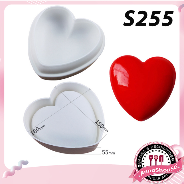 S255 KHUÔN SILICON TIM 15cm (6inch)