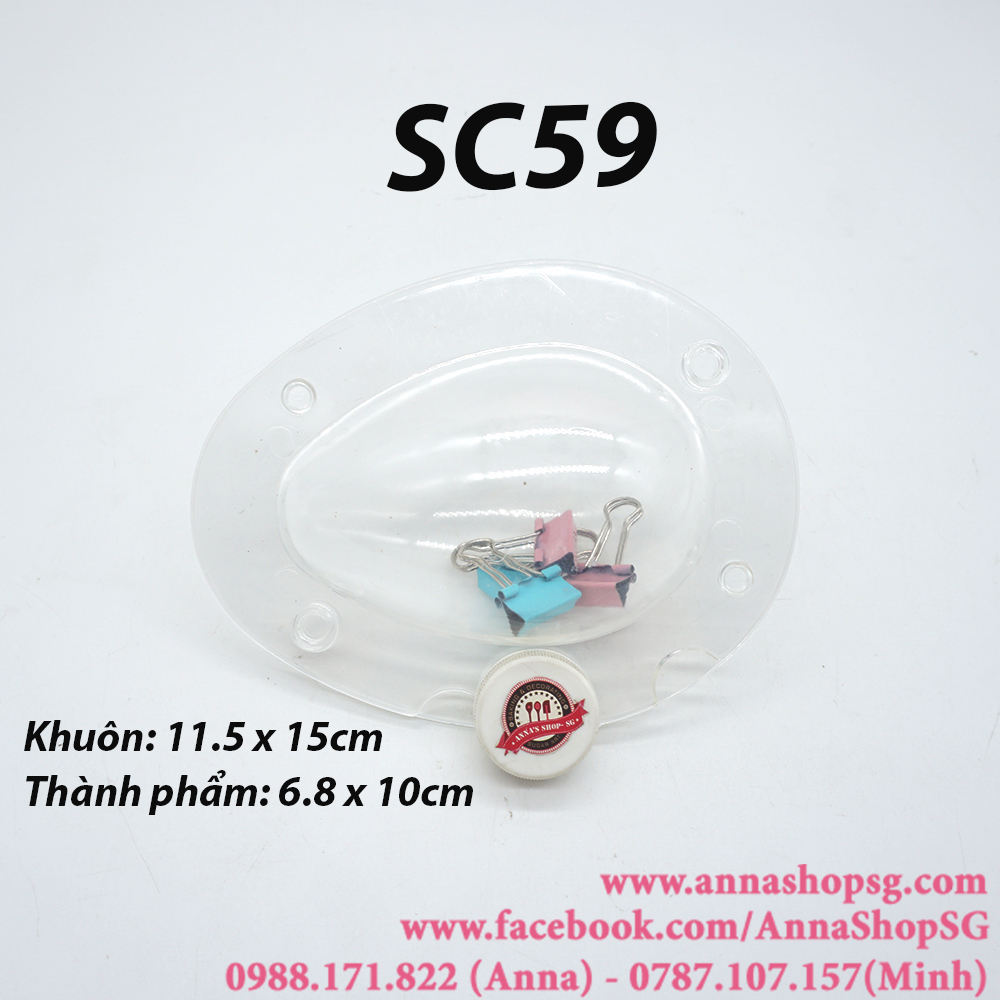 SC59 KHUÔN NHỰA CỨNG QUẢ TRỨNG