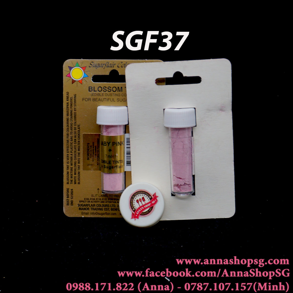 MÀU TÔ HOA BABY PINK SGF37