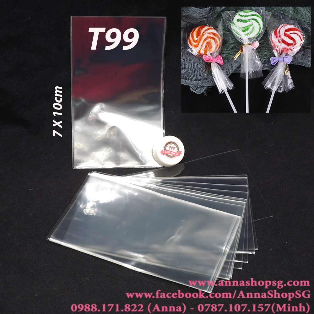 100c TÚI TRONG 7x10cm LOẠI CỘT MIỆNG T99