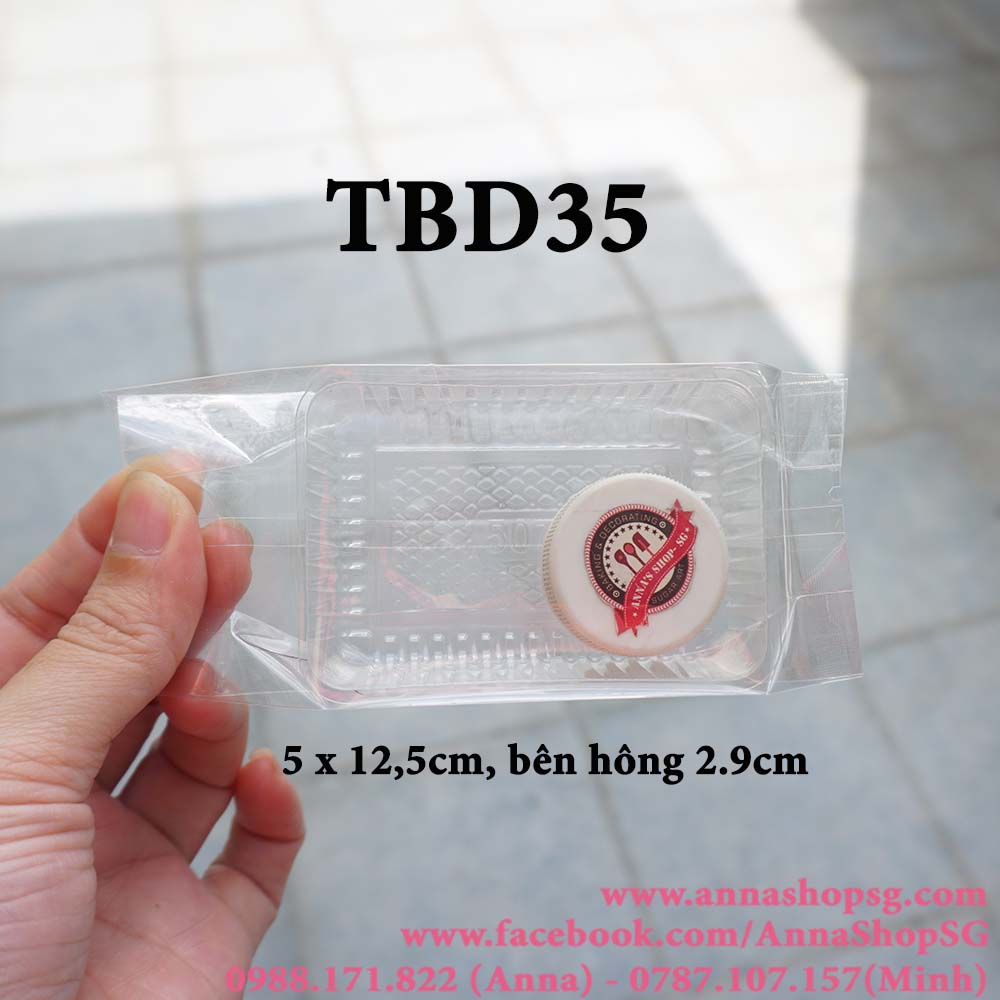 TBD35 TÚI BÁNH DỨA TRONG (100C)