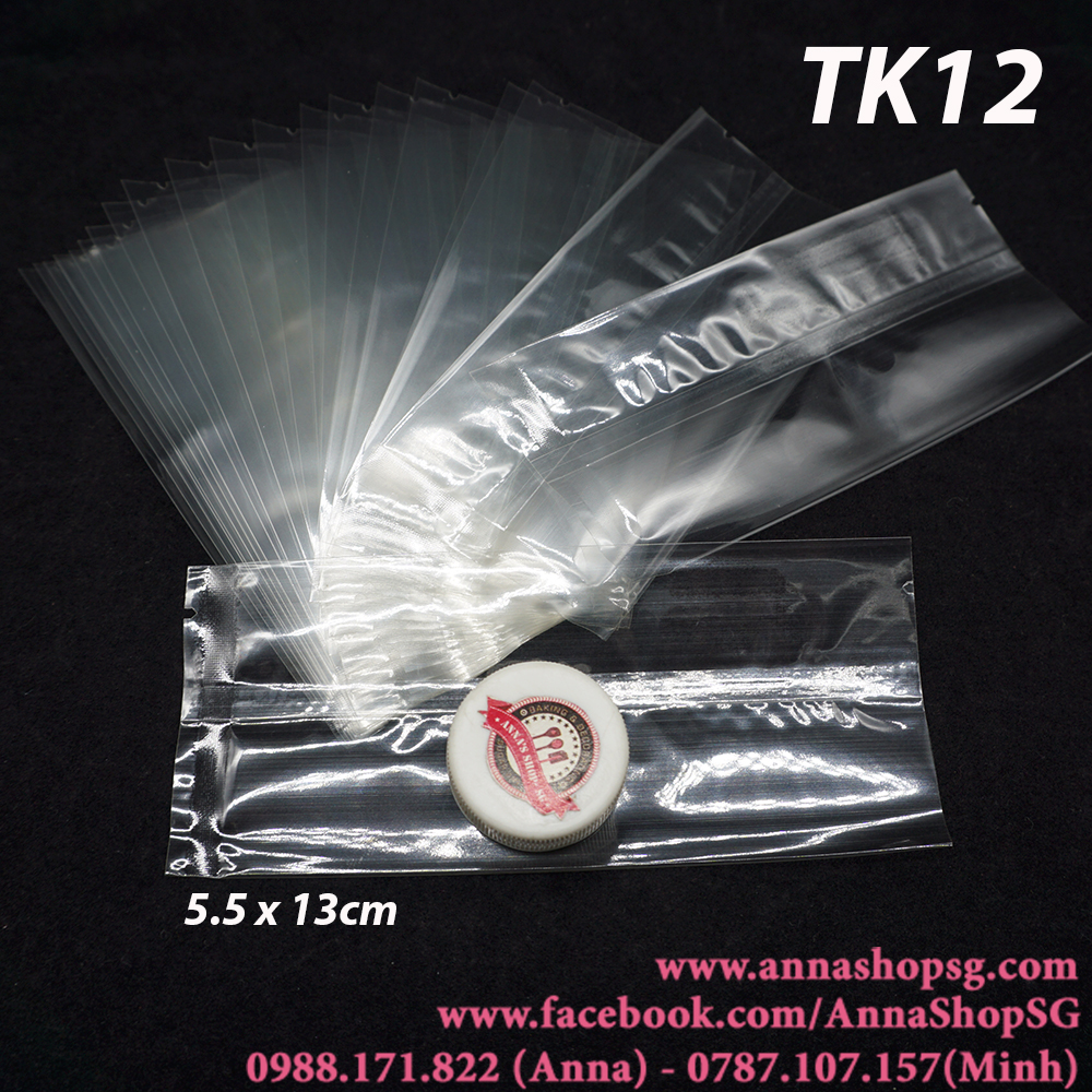 100 TÚI KẸO TRONG 5.5x13CM TK12