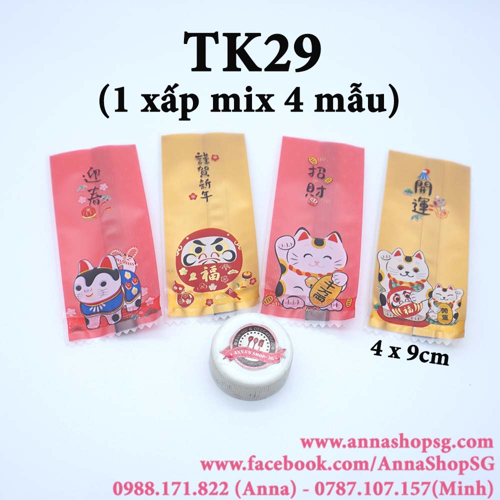 200 TÚI KẸO MÈO THẦN TÀI TK29