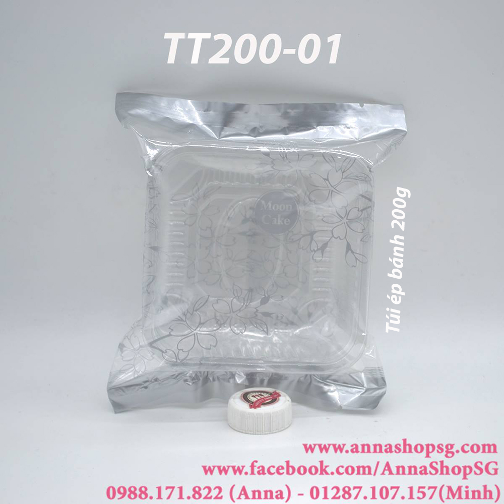 100 TÚI ÉP 200g TT200-01 BẠC