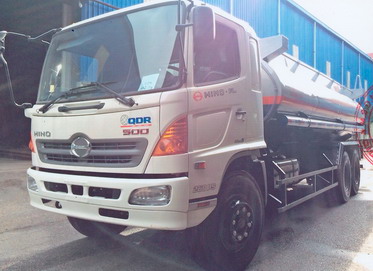 xe xi téc chở xăng 19 khối HINO FL8JTSA