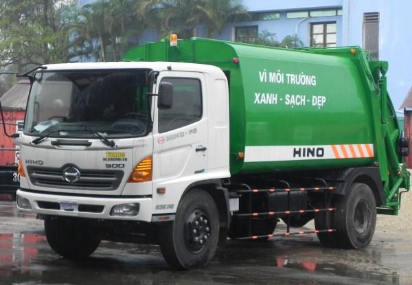 XE CUỐN ÉP RÁC HINO 12 KHỐI HINO FG