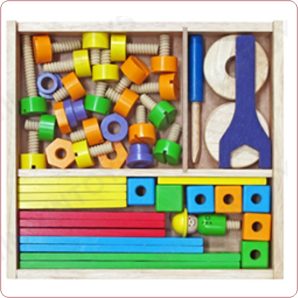 bộ đồ chơi gỗ lắp ráp sáng tạo Winwintoys