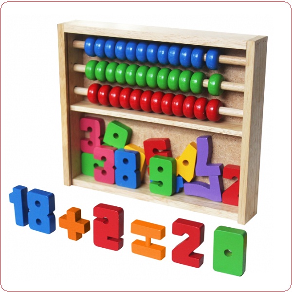Đồ chơi gỗ bảng tính học toán Wiwintoys