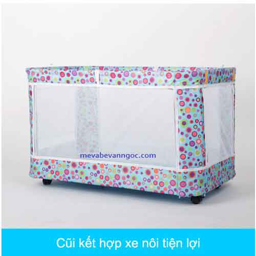 Nôi tự động cho bé Long Hưng (Nôi đại cao 2 tầng)