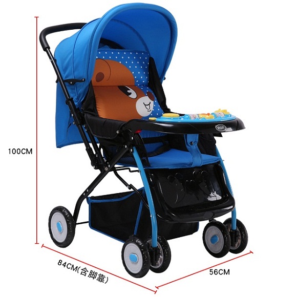 Kích thước của xe đẩy hai chiều cho em bé 709N