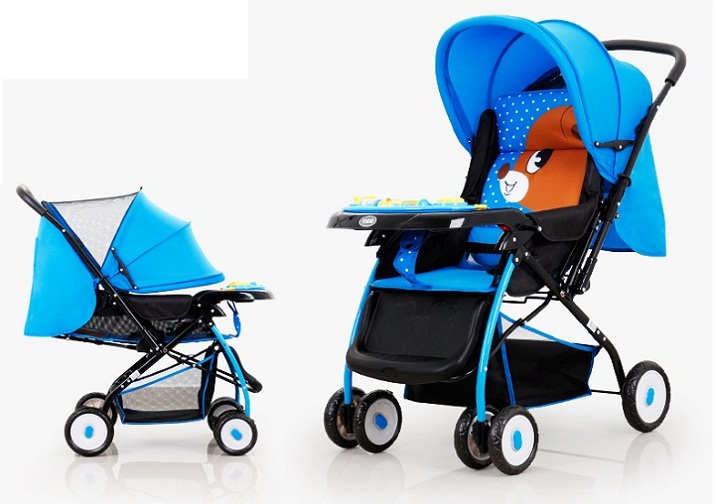 Xe đẩy cho trẻ em baobaohao 709N màu xanh