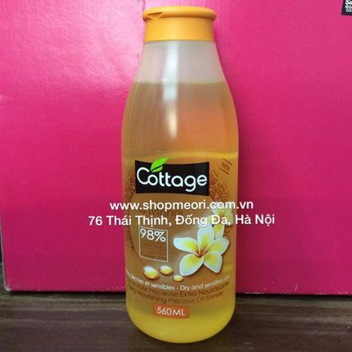SỮA TẮM COTTAGE 560ML HƯƠNG HOA ĐẠI - PHÁP