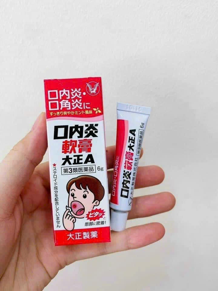 Kem bôi trị nhiệt miệng taisho 6g -Nhật | oricare