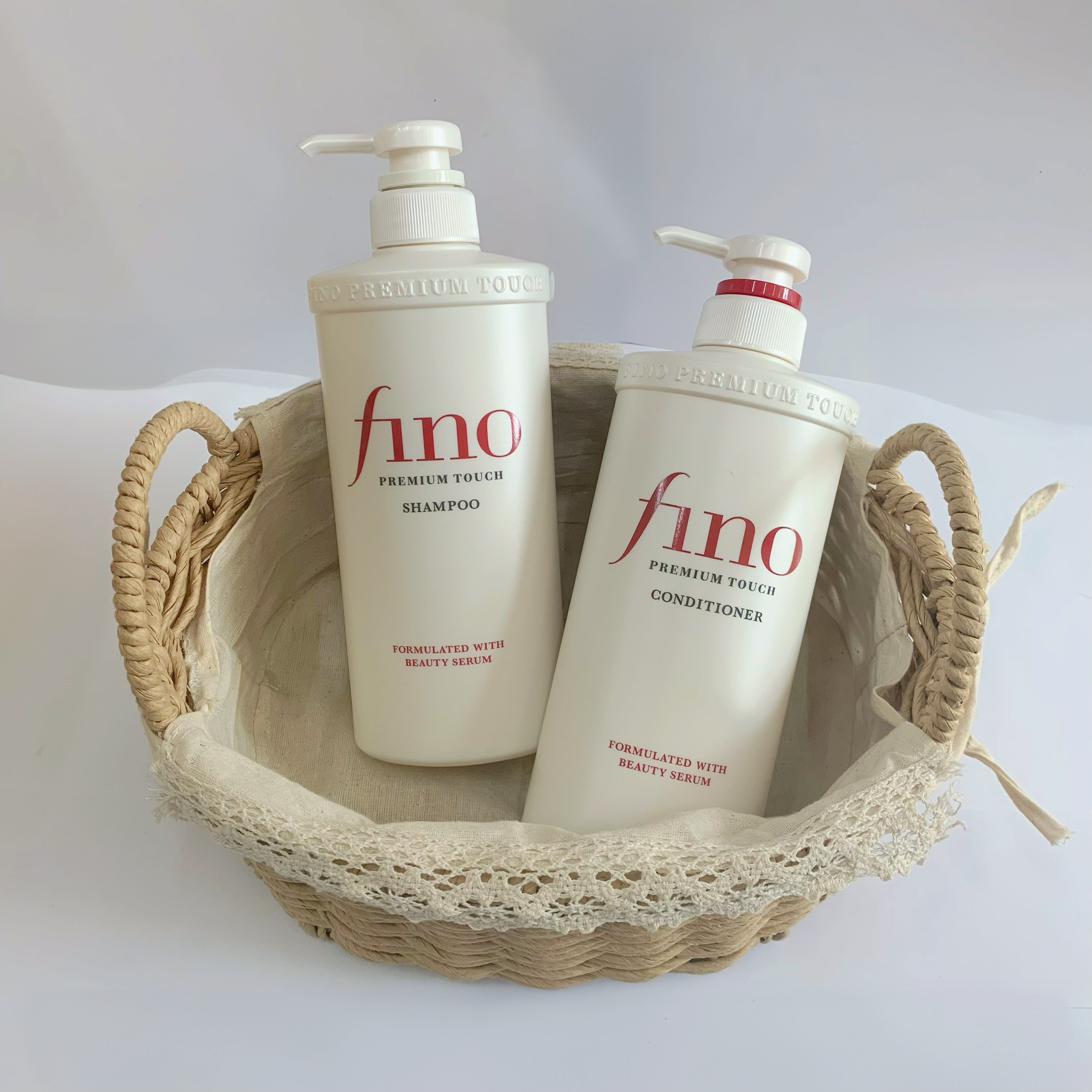 Dầu gội xả Shiseido Fino Premium Touch hỗ trợ phục hồi tóc hư tổn 550ml-  Nhật | oricare