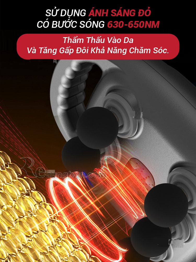 Máy massage cầm tay 6 đầu rung, máy massage toàn thân 9 chế độ mát xa Máy massage cầm tay 6 đầu rung, máy massage toàn thân 9 chế độ mát xa