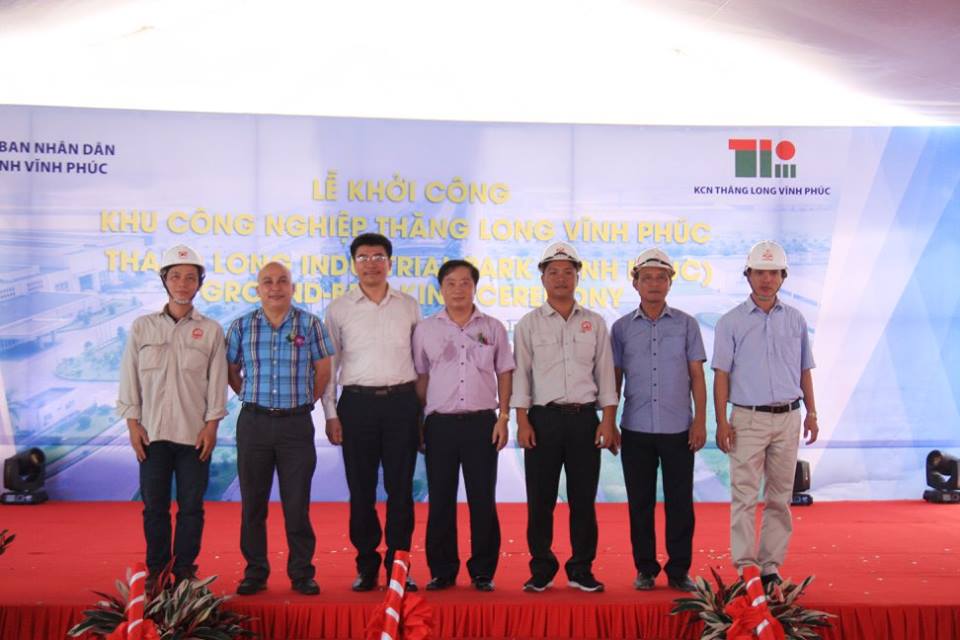 Khởi công xây dựng Hạ tầng kỹ thuật KCN Thăng Long Vĩnh Phúc