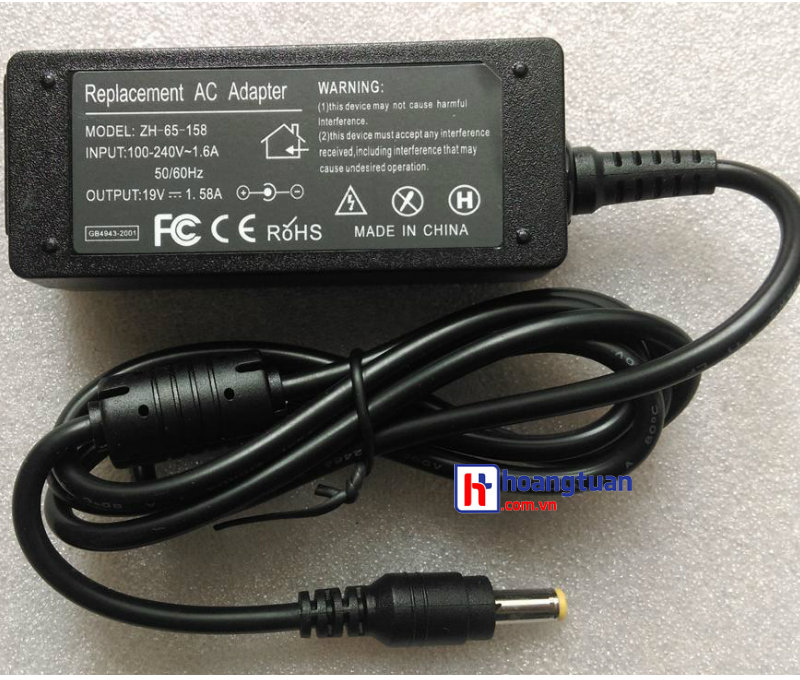 Adapter mini acer 19V - 1.58A